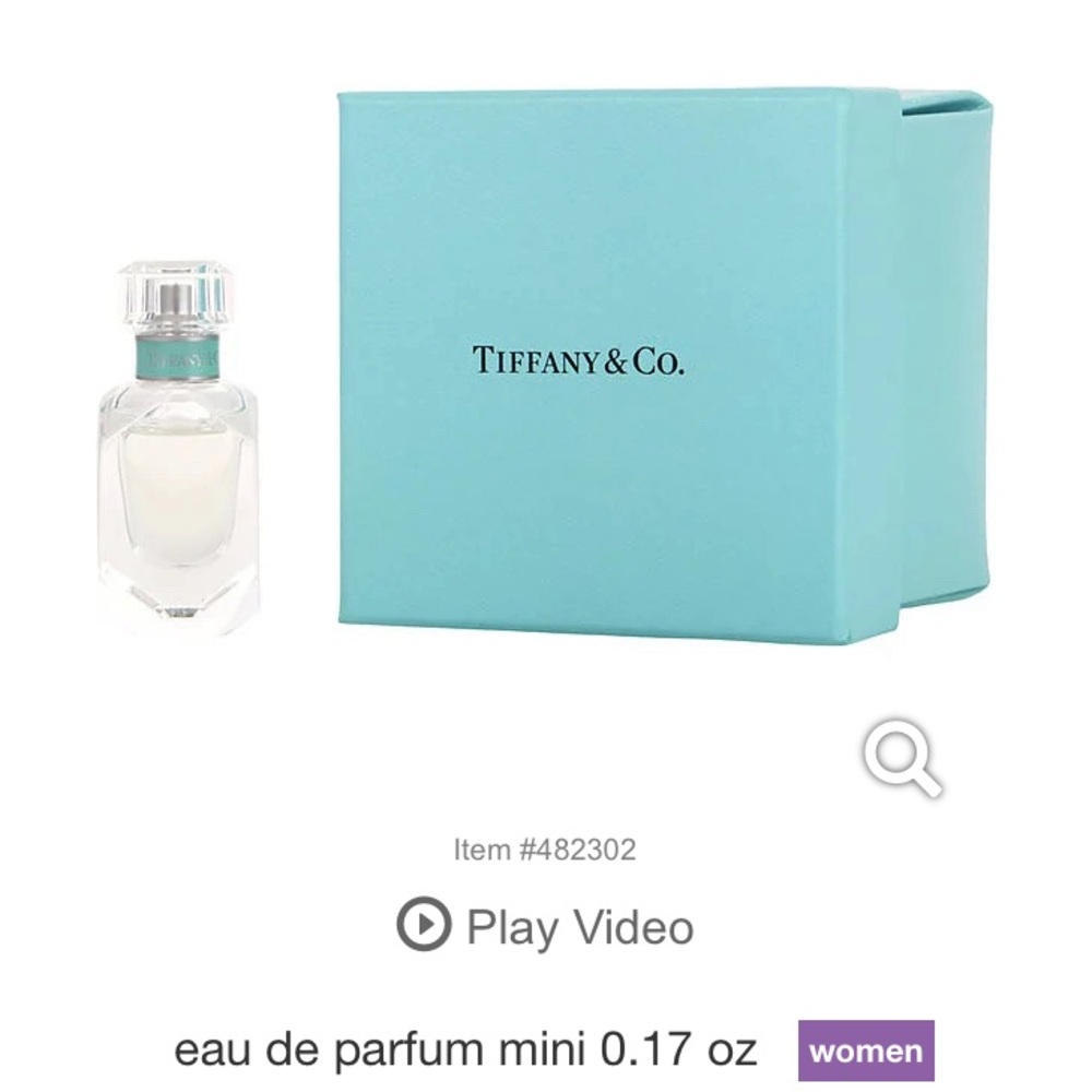 Tiffany’s mini perfume. New- never tested or tried.